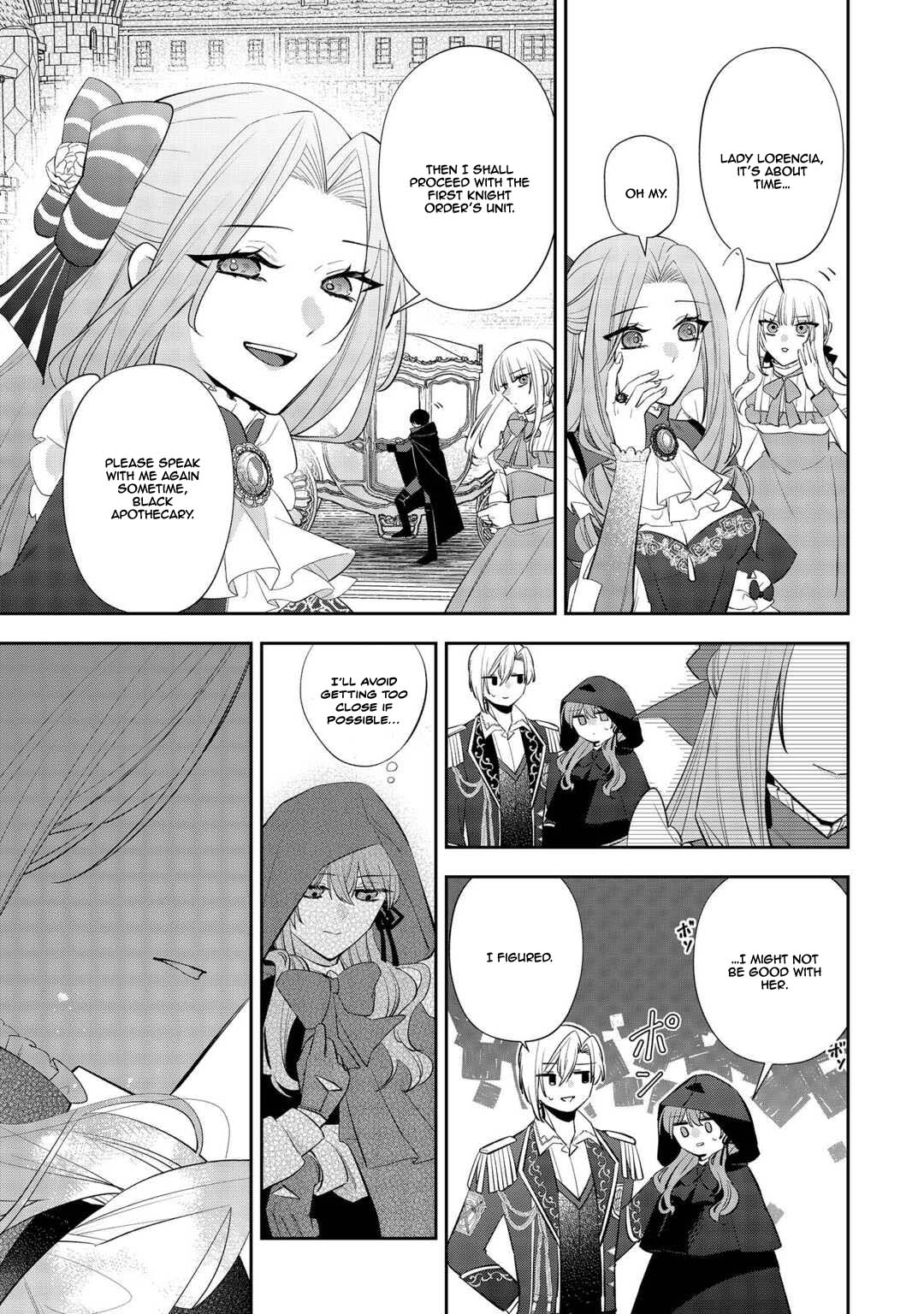 The Saint Executed in Her Past Life, Now Known as the Black Apothecary Chapter 3 - page 23